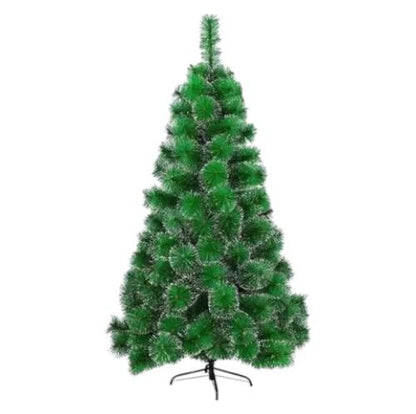 Árbol de Navidad Pino Frondoso Verde Nevado