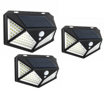 Pack 3 Focos LED Solares